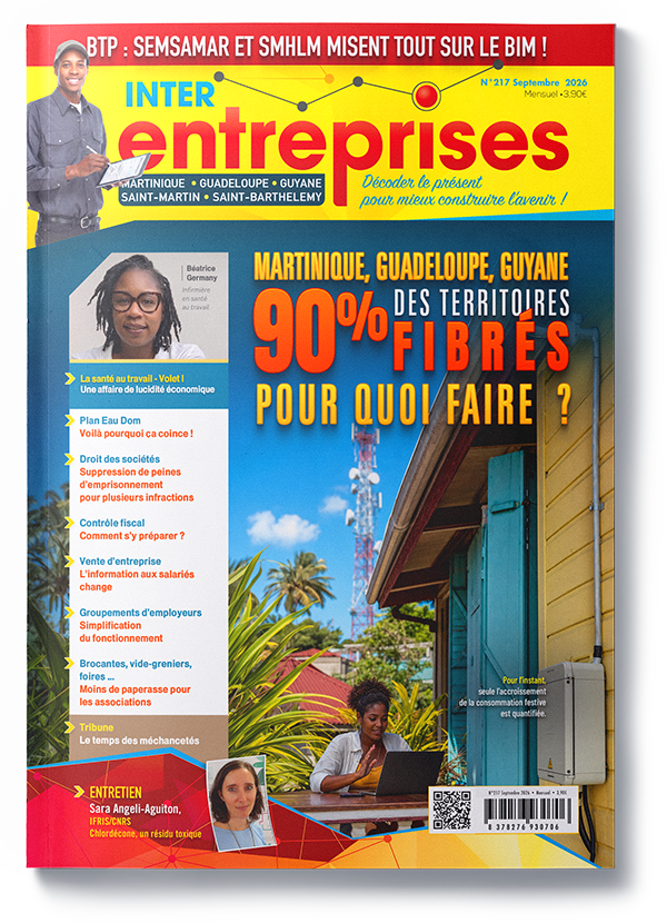 Magazine Interentreprises septembre 2026 - N°217 - Papier